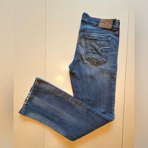 American Eagle Outfitters Blue Straight Leg Jeans